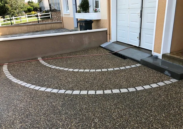 entreprise d'aménagement exterieur beton empreinte à Saint-Maur près de Châteauroux dans l'Indre 36