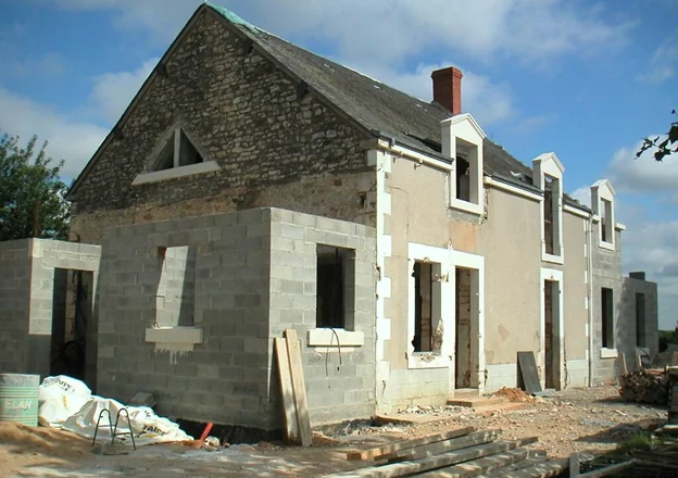 agrandissements de maison à Saint-Maur près de Châteauroux dans l'Indre 36