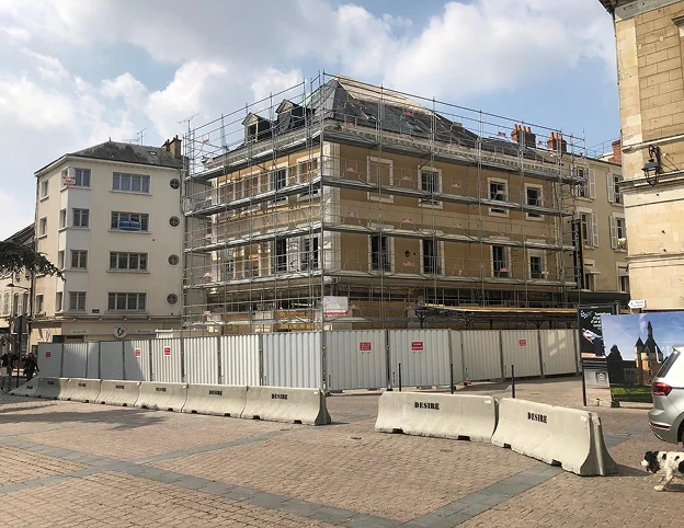 rehabilitation de batiments à Saint-Maur près de Châteauroux dans l'Indre 36