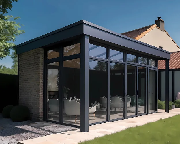 extension de maison à Saint-Maur près de Châteauroux dans l'Indre 36