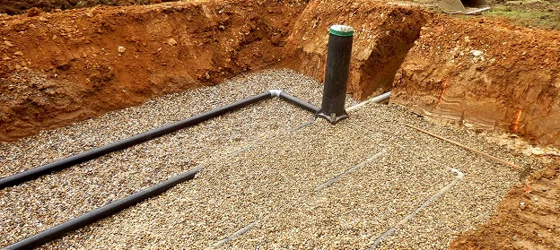 travaux d'épuration à Saint-Maur près de Châteauroux dans l'Indre 36